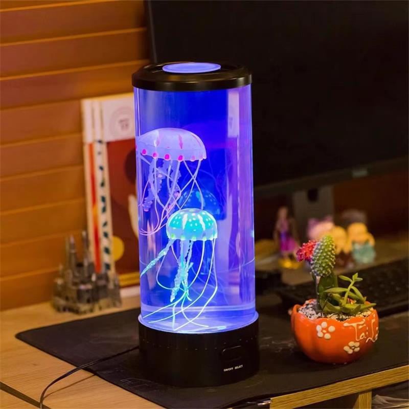 Aquarium Fish Discus - D5 قنديل البحر مصباح تغيير لون