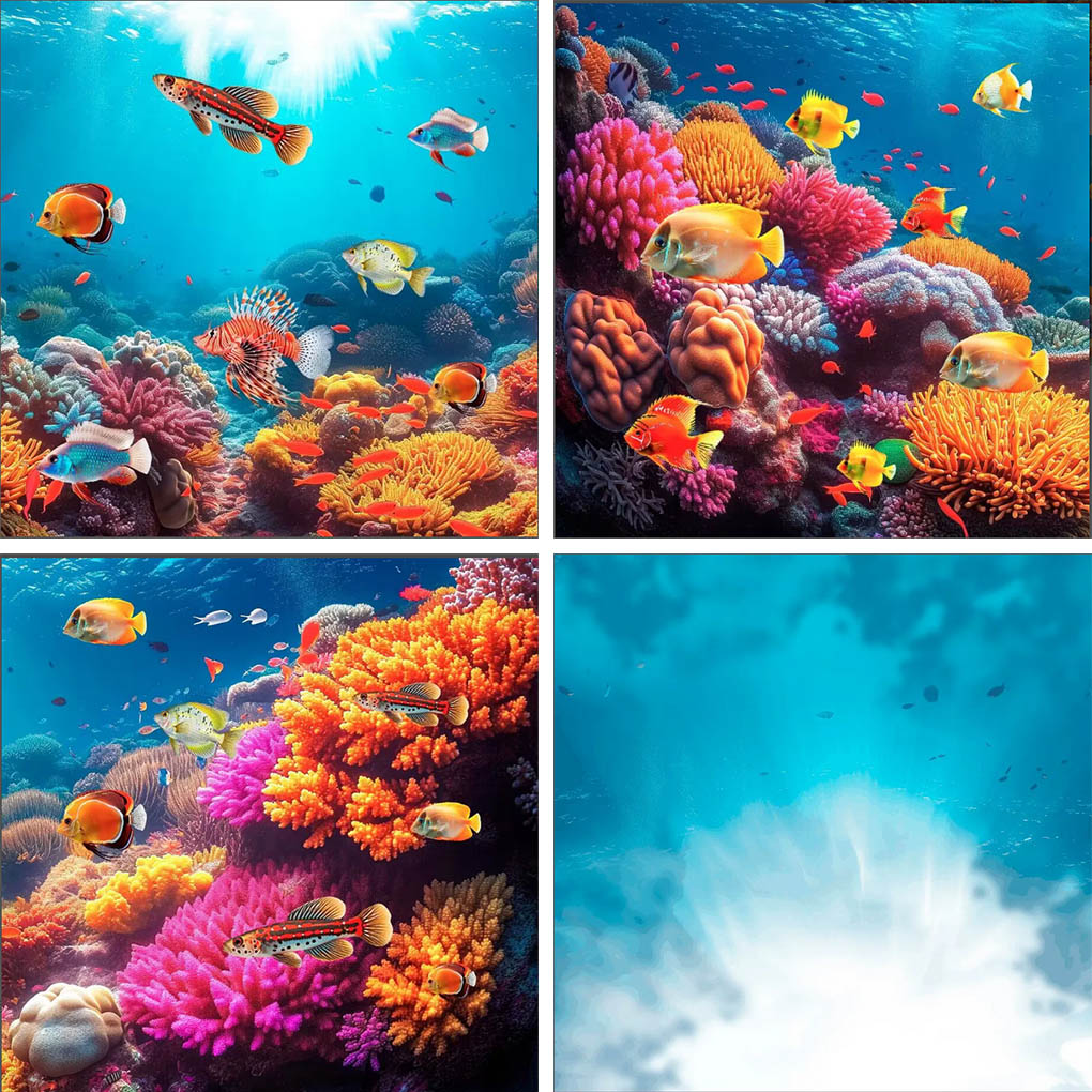 Aquarium Fish Of The World - خلفية تصوير لعالم تحت الماء من