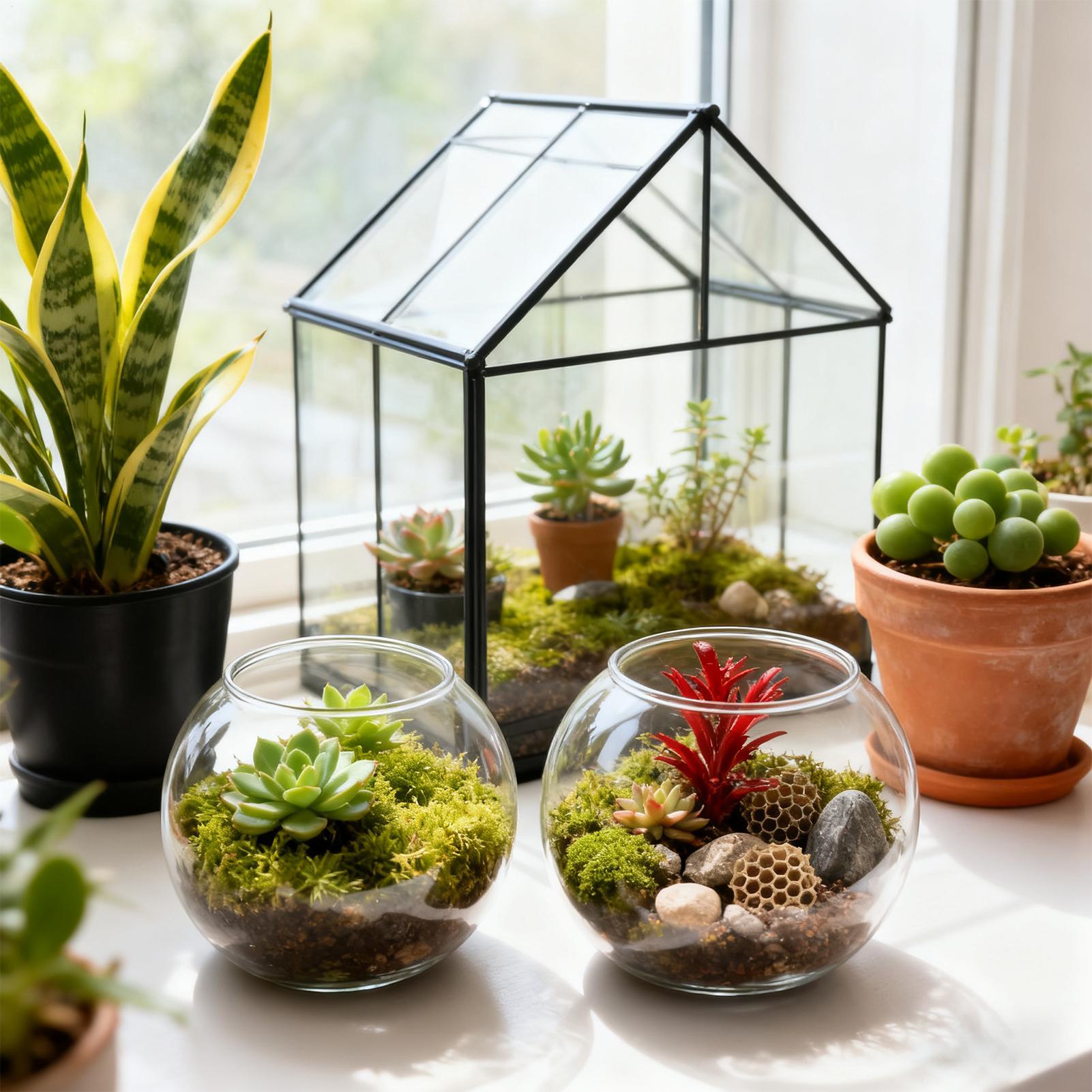 Aquarium Fish In Bowl - وعاء زينة على شكل حوض سمك،