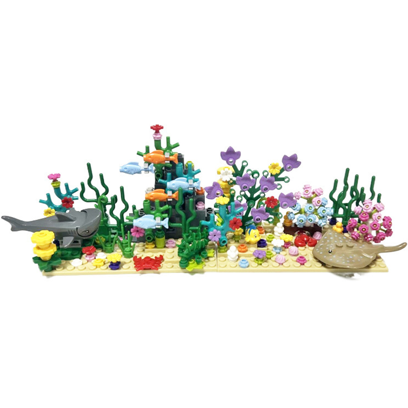 Aquarium Fish Of The World - مجموعة مكعبات بناء مدينة MOC: مشاهدة