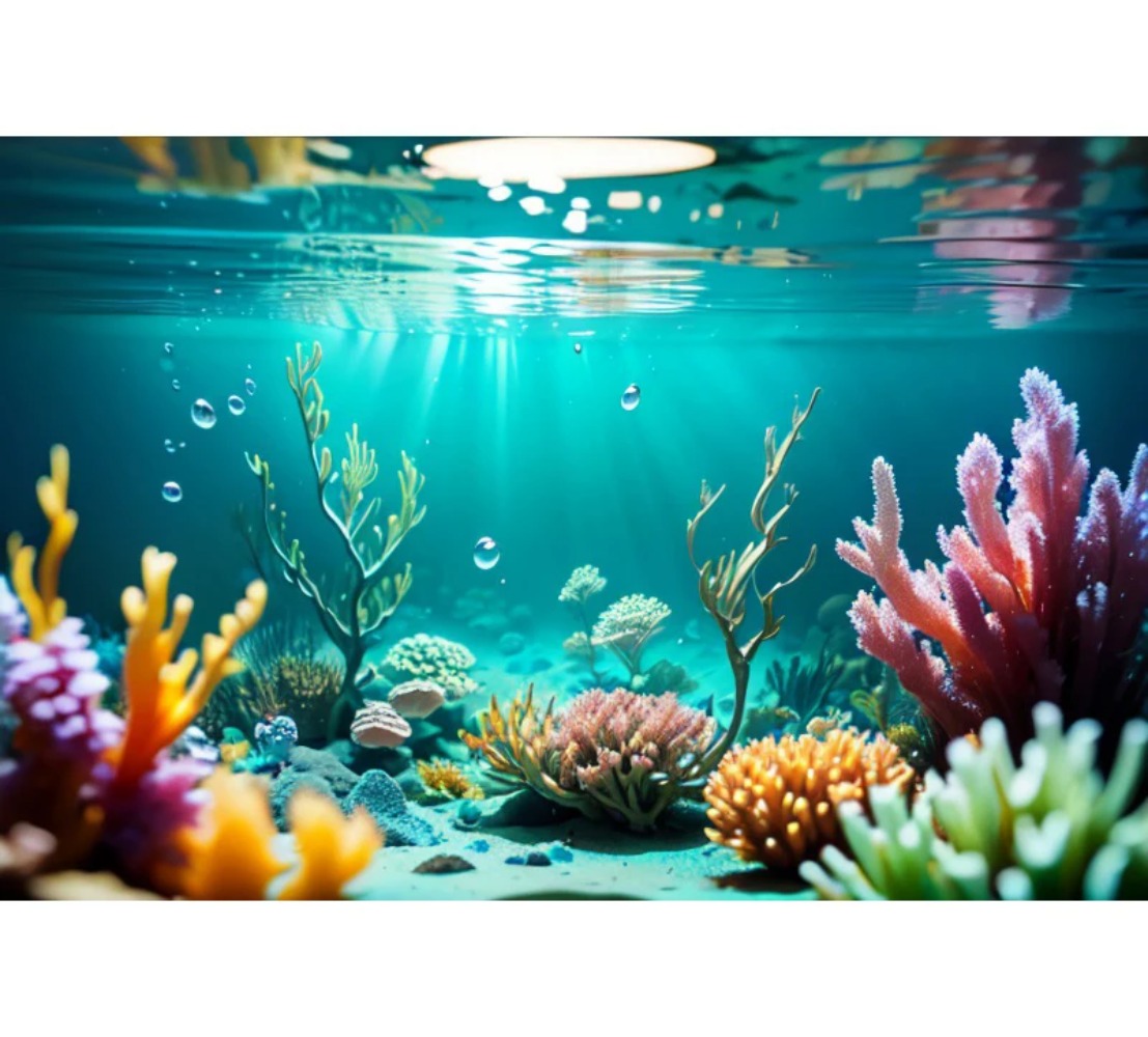 خلفية تصوير بتصميم عالم تحت ال - مراجعة Aquarium Fish Of The World وسعره