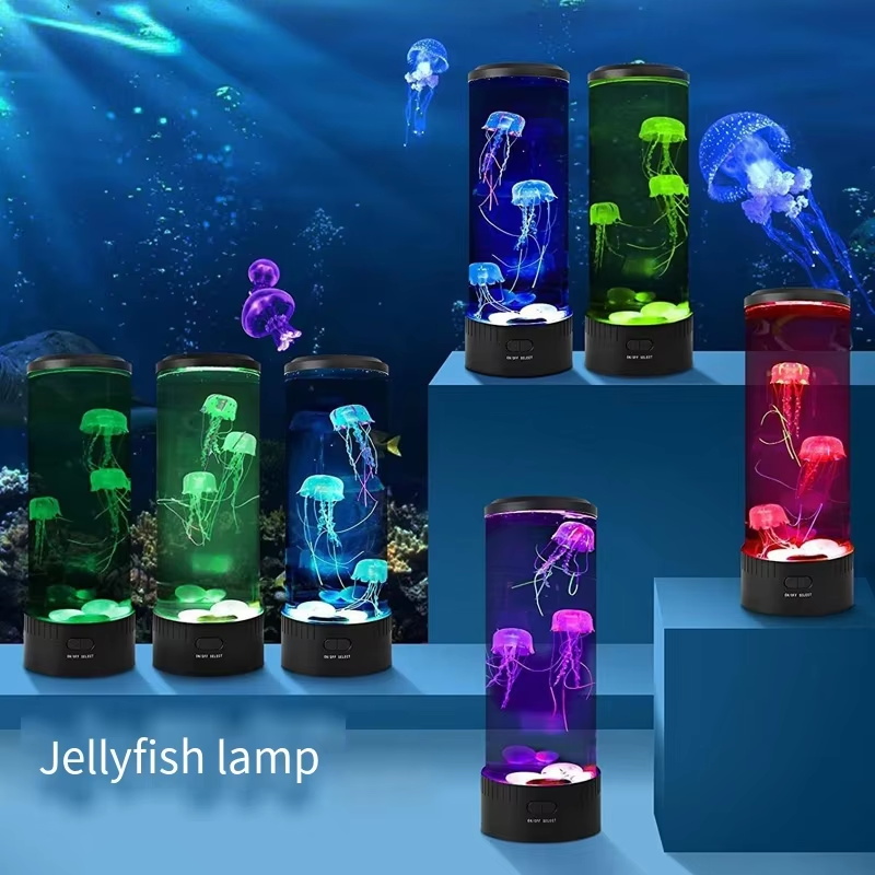 D5 قنديل البحر مصباح تغيير لون - مراجعة Aquarium Fish Discus وسعره