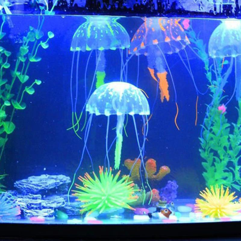 سيليكون الأسماك محاكاة الحلي ق - مراجعة Aquarium Fish Discus وسعره