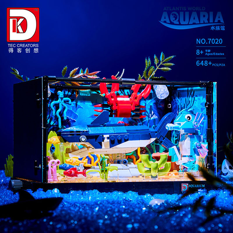 648 قطعة نظام القرش البيئي خزا - مراجعة Aquarium Fish Of The World وسعره