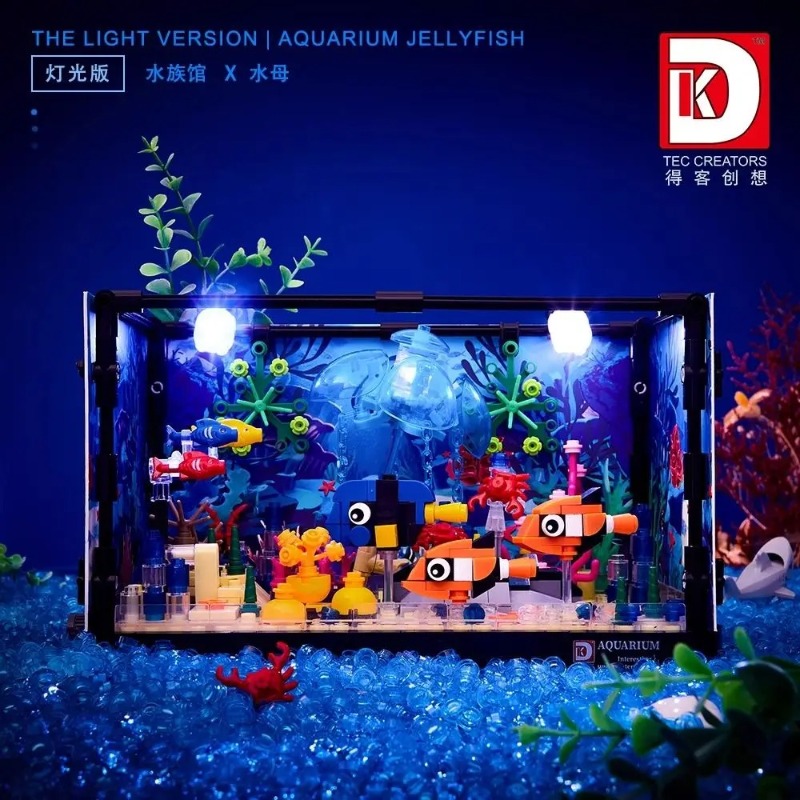 مجموعة مكعبات بناء حوض أسماك ا - مراجعة Aquarium Fish Of The World وسعره