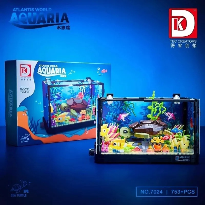 مجموعة مكعبات بناء حوض أسماك ا - مراجعة Aquarium Fish Of The World وسعره