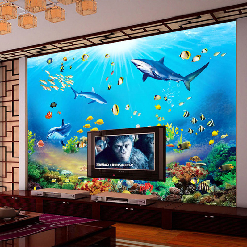 ورق جدران ثلاثي الأبعاد عالي ا - مراجعة Aquarium Fish Live Wallpaper وسعره