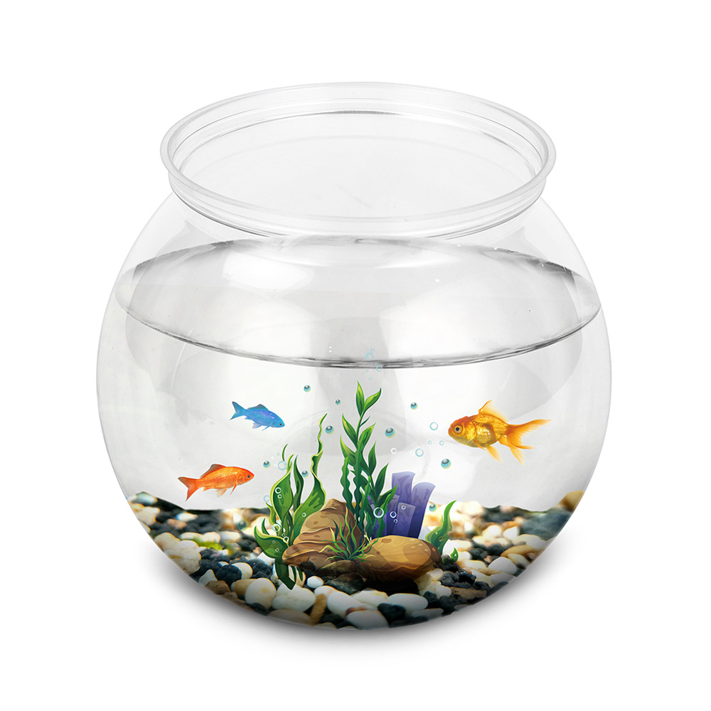 وعاء السمك البلاستيكي مقاسات L - مراجعة Aquarium Fish In Bowl وسعره