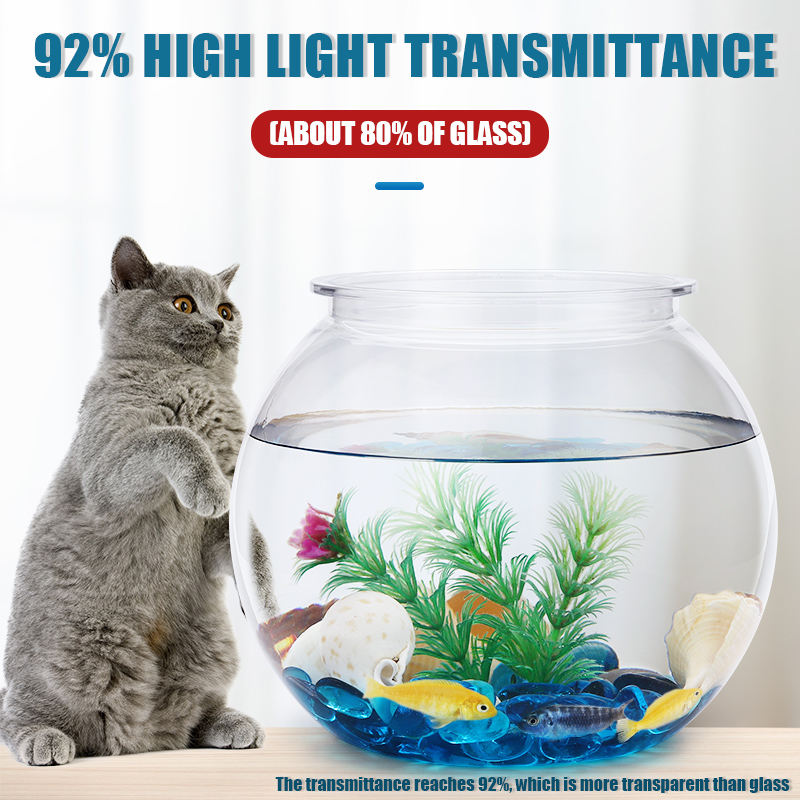 وعاء السمك البلاستيكي مقاسات L - مراجعة Aquarium Fish In Bowl وسعره