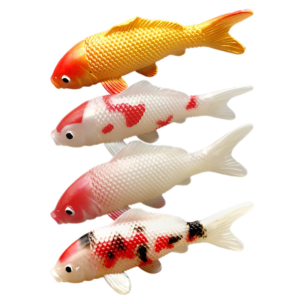 4 قطع من زينة حوض السمك على شك - مراجعة Aquarium Fish Restaurant وسعره