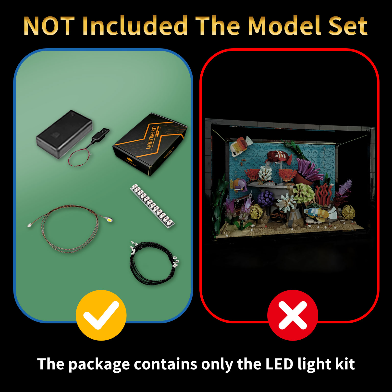 مجموعة إضاءة LED LYBMTWF متواف - مراجعة Aquarium Fish Lamp وسعره
