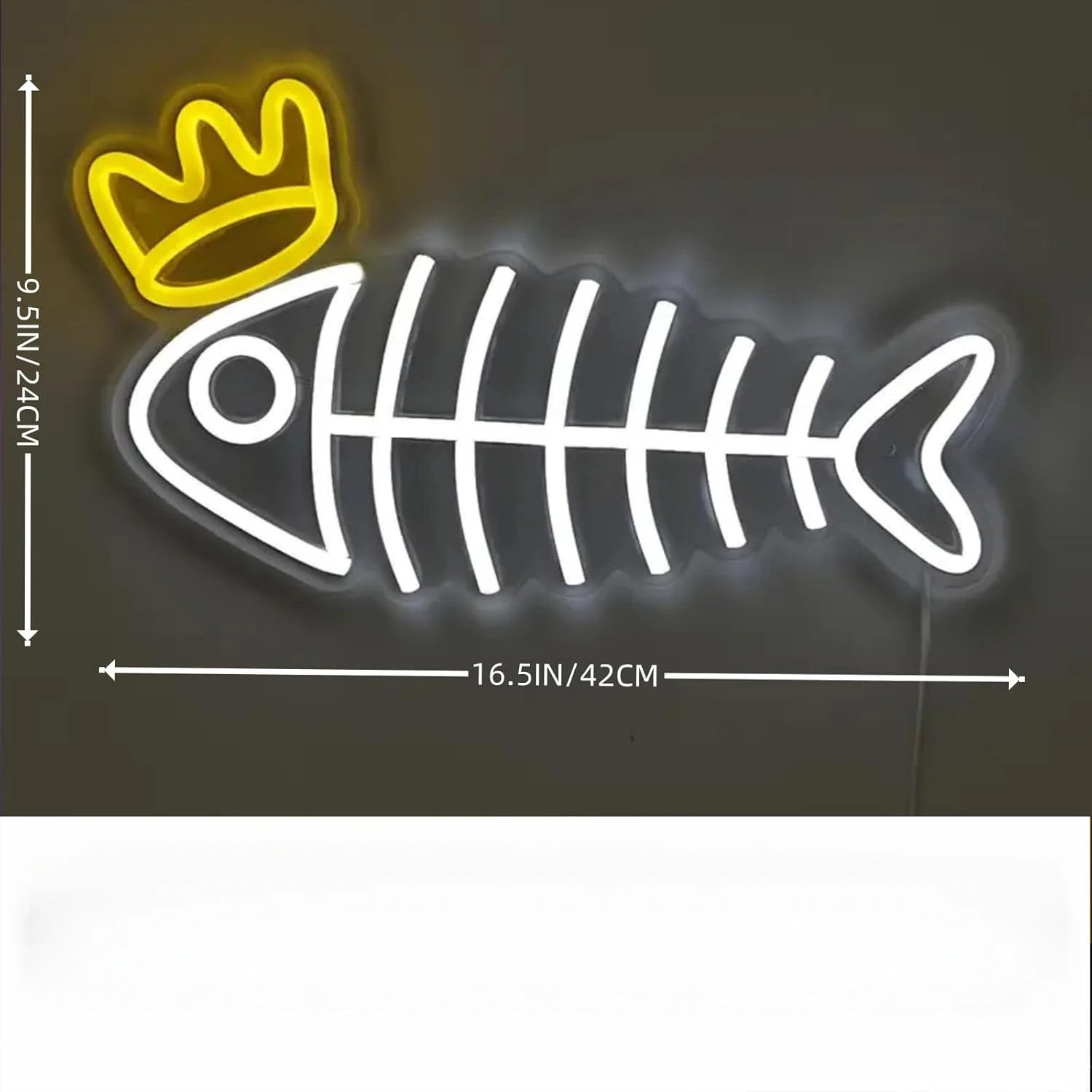 لافتة نيون على شكل عظمة سمكة ب - مراجعة Aquarium Fish Restaurant وسعره