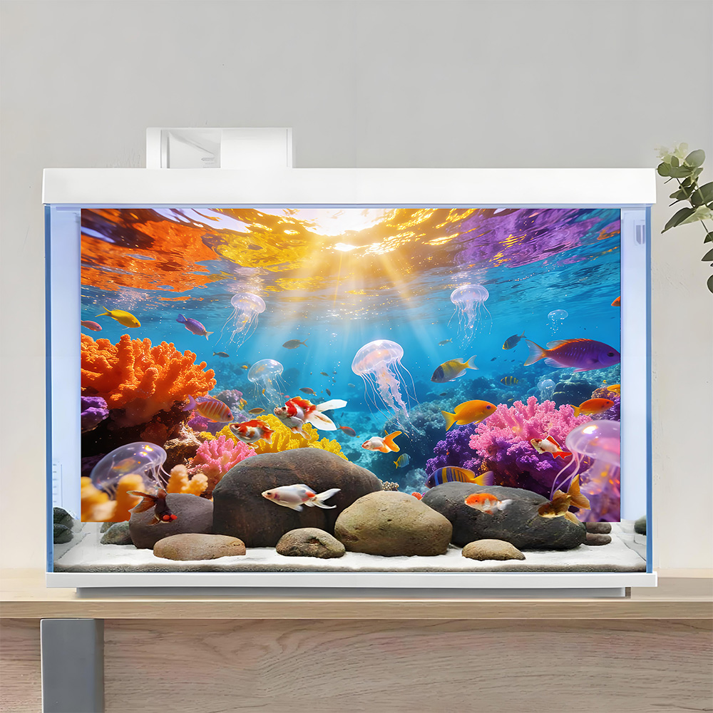 عالم ما تحت الماء، لوحة خلفية  - مراجعة Aquarium Fish Of The World وسعره