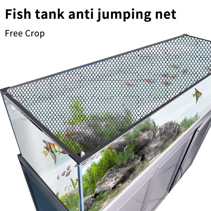 غطاء حوض السمك المغناطيسي المت - مراجعة Aquarium Fish Jumping وسعره