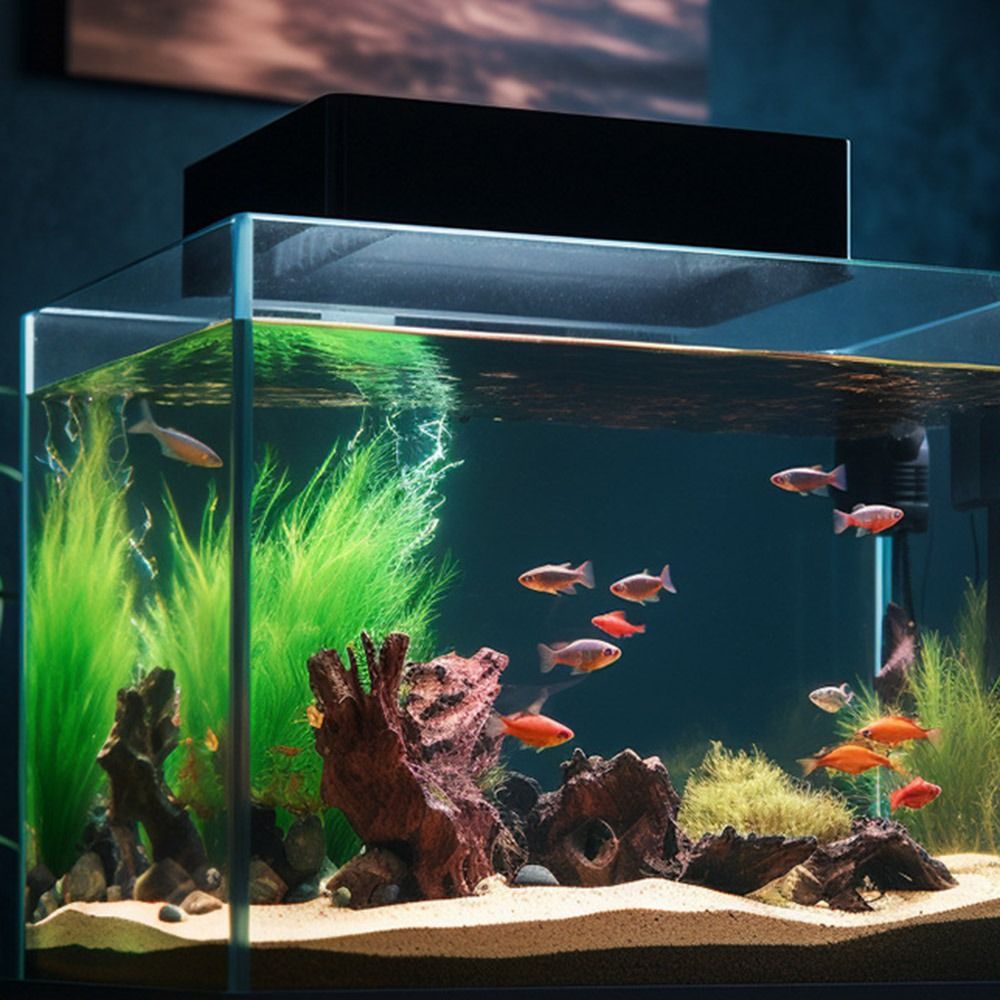غطاء غطاء خزان الأسماك المغناط - مراجعة Aquarium Fish Jumping وسعره