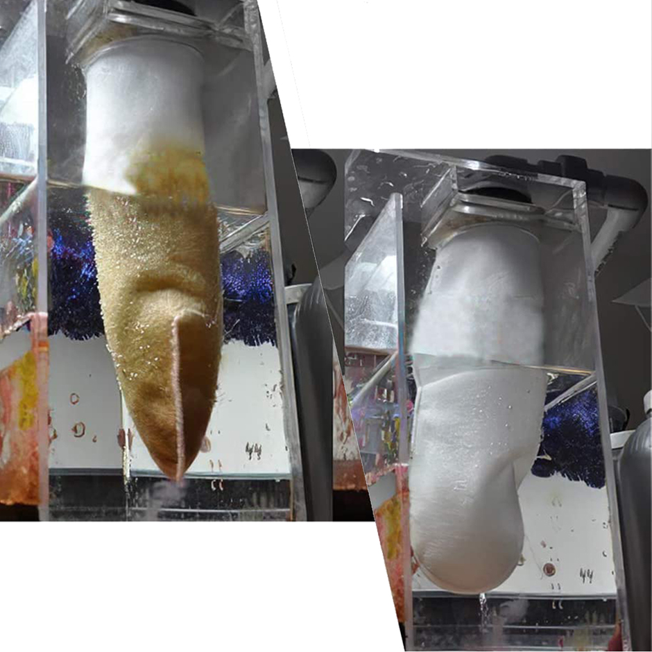 حوض السمك تصفية الجوارب أكياس  - مراجعة Aquarium Fish Long وسعره
