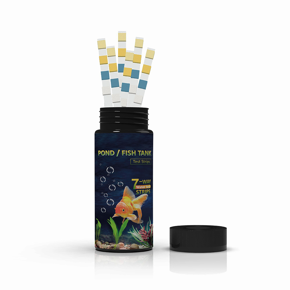 7 في 1 شرائط اختبار حوض السمك، - مراجعة Aquarium Test Kit وسعره