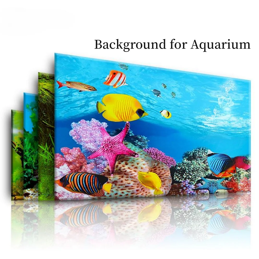 خلفية حوض السمك ثلاثية الأبعاد - مراجعة Aquarium Fish Tank Price وسعره