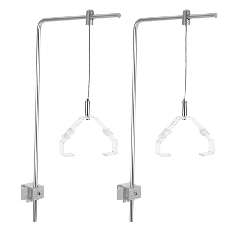 حامل مصباح حوض السمك AB41-2Pcs - مراجعة Aquarium Fish Lamp وسعره