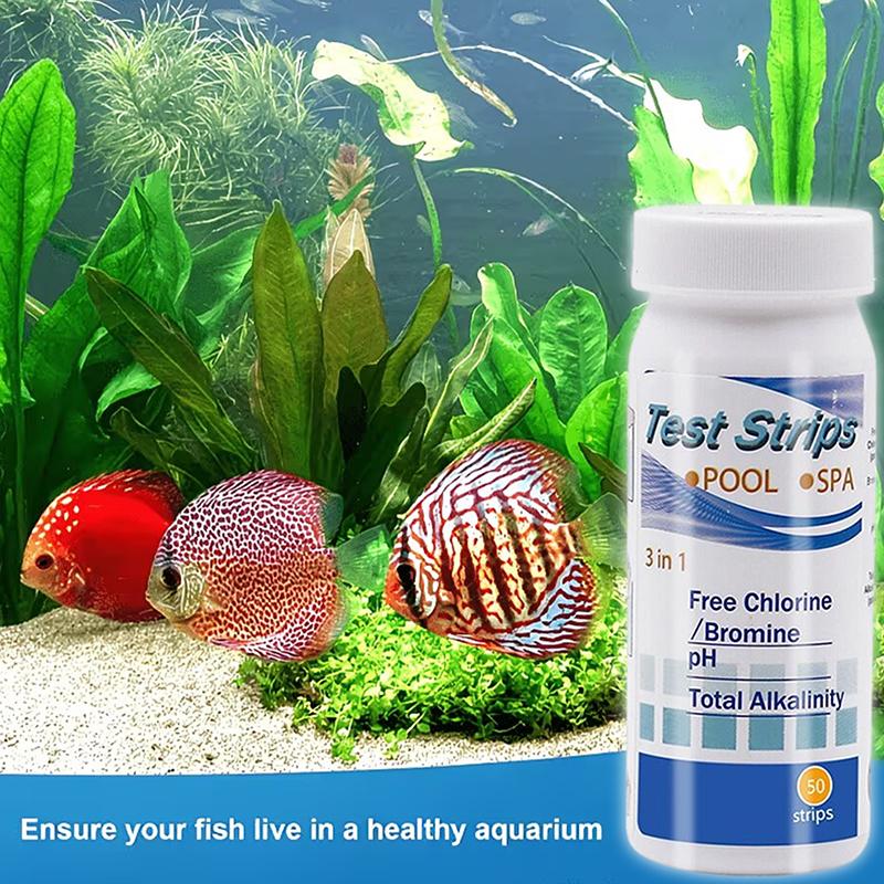 ~شرائط اختبار جودة مياه الأحوا - مراجعة Aquarium Test Kit وسعره