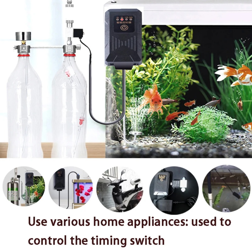 أربع سرعات دورة حوض السمك المو - مراجعة Aquarium Fish Lamp وسعره