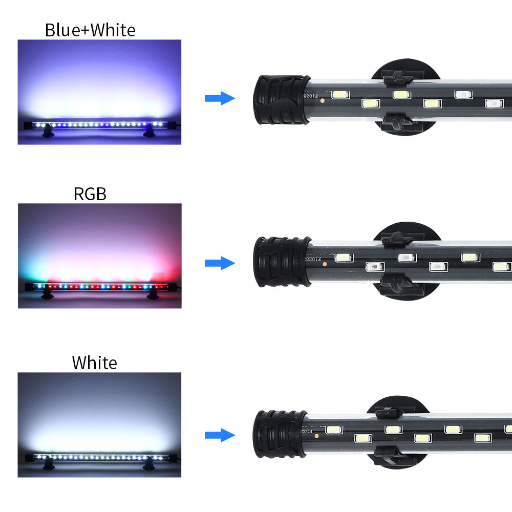 90-260 فولت حوض السمك ضوء LED  - مراجعة Aquarium Fish Lamp وسعره