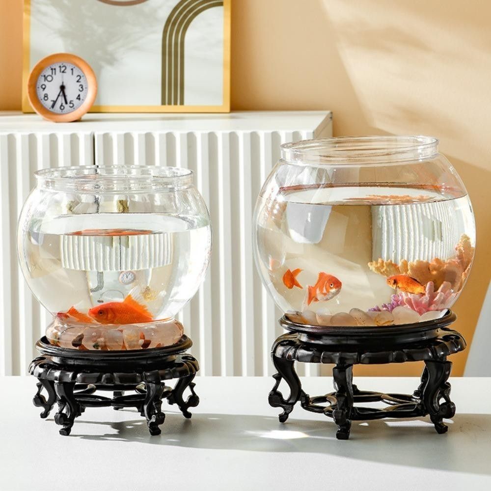 جديد شفاف خزان الأسماك جولة غي - مراجعة Aquarium Fish In Bowl وسعره