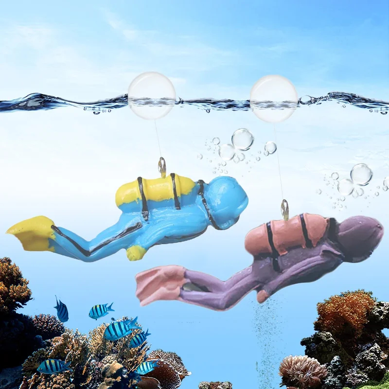 1/2 قطعة من إكسسوارات ديكور أح - مراجعة Aquarium Fish Tank Price وسعره
