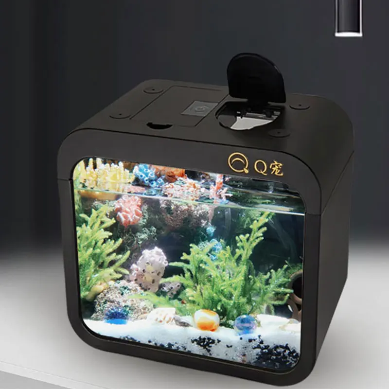 سطح المكتب خزان الأسماك الاكري - مراجعة Aquarium Fish In Bowl وسعره