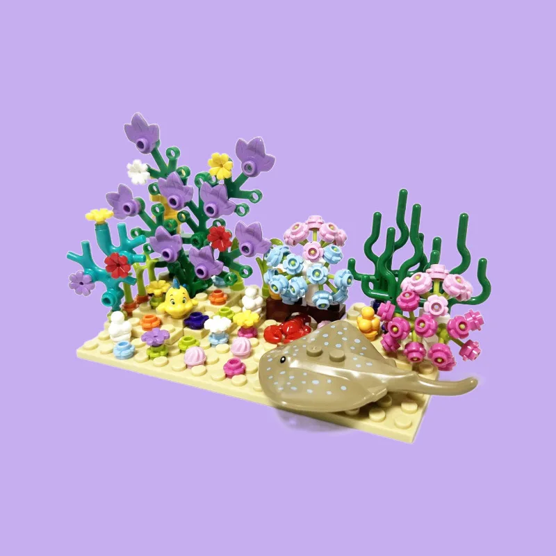 مجموعة مكعبات بناء مدينة MOC:  - مراجعة Aquarium Fish Of The World وسعره