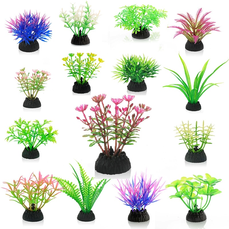محاكاة النباتات الاصطناعية الب - مراجعة Aquarium Fish Tank Price وسعره